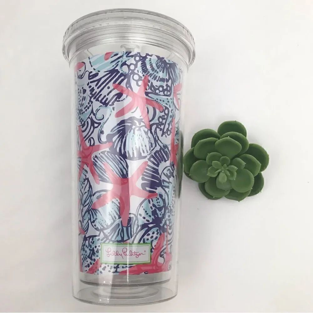 Lilly Pulitzer 7” Starfish Cold Cup